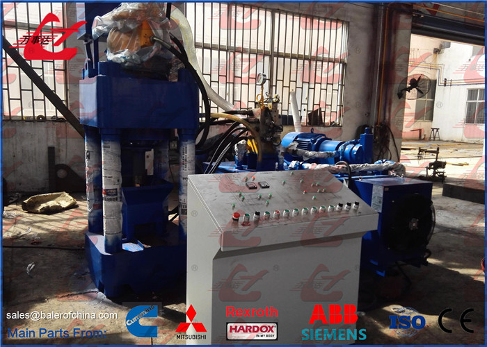 Cast Iron Hydraulic Briquette Press Machine , Safe & Reliable Briquette