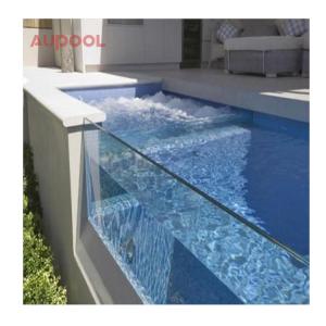 China Acrylic-100% Lucite PMMA Imported Swimming Pool Skimmer for Clear Transparent Design on sale