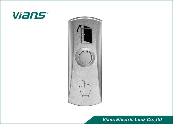 No COM Electric Lock Door Release Push Button With Led Light And Back Box