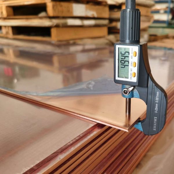 C110 / C11000 Copper Plate & Sheet Cu Sheet Alloy Copper Thickness Within 200mm