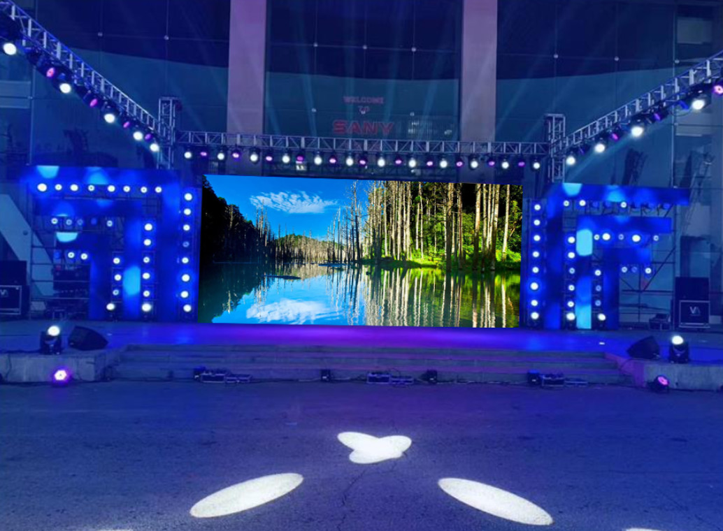 Outdoor Ghost Series Stage Rental LED Display 3.91mm 500x500mm 5000nits High Brightness