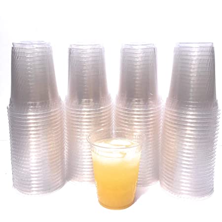 PLA Bio Compostable Clear Cups With Lids 16 Oz Drinking Milk Tea Cup