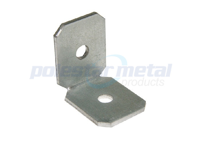 Iron / Brass Construction Hardware Stripping 90 Degree Angle Brackets For Factory