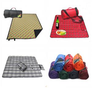 Quality Polyester Portable Waterproof Picnic Mat / Camping Mat / Yoga Mat / Beach Mat wholesale