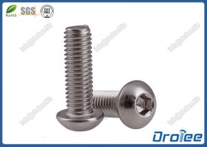 China 304/316/A2-18-8 Stainless Steel Button Head Socket Cap Screw Bolt on sale
