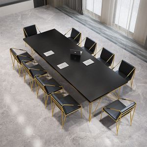 Quality Customized Melamine Rectangle Office Conference Table For 10 People wholesale