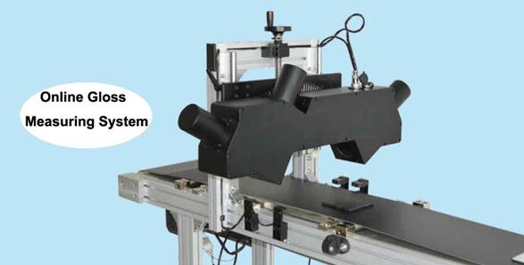 Repeatability 0.1GU Digital Gloss Meter Non Contact Gloss Measuring System
