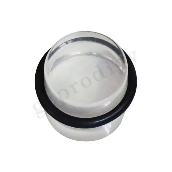 Adhesive Transparent BS Door Stopper Baby Safey Plastic Door Wedge