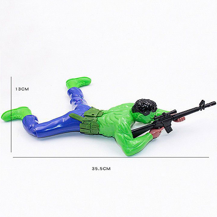 Children's Glowing Sound Crawling Prank Toy Finished Goods Electric Spider Superhero