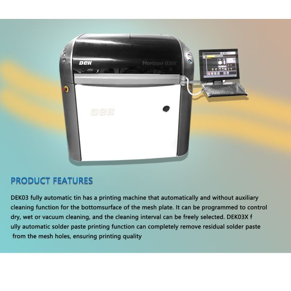 DEK 03iX pcb printing machineOriginal Used Automatic SMT Solder Paste Screen Printer smt stencil printer in SMT Product
