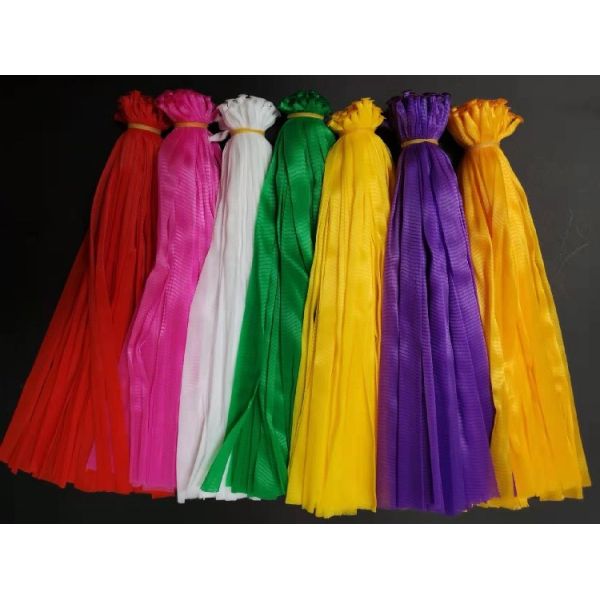 PE Plastic Sleeve Mesh Bag Net For Pack Eggs Protective Fruit Vegetable