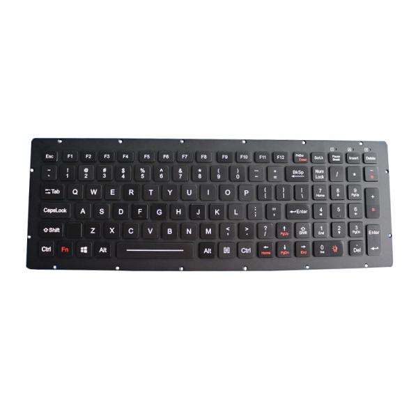 Cheap Custom Ruggedized Keyboard Vandal Proof Waterproof Backlight Keyboard for sale