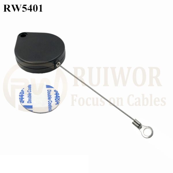 RW5401 Heart-Shaped Security Pull Box With Ring Terminal Inner Hole 3mm 4mm 5mm For Option