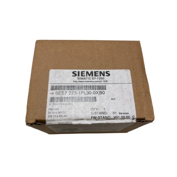 SIEMENS SIMATIC PLC S7-1200 6ES7 223-1PL30-0XB0 SM 1223 16 x 24 VDC Input / 16 x Relay Output Signal modules