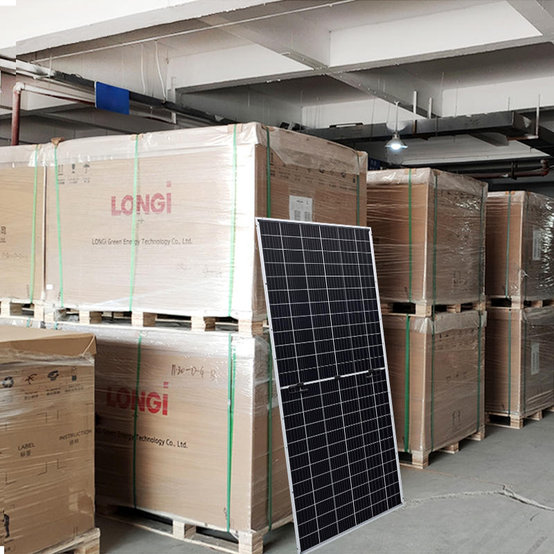 182mmx182mm PERC Cell Longi 450W Monocrystalline Solar Panel Energy Saving for Home