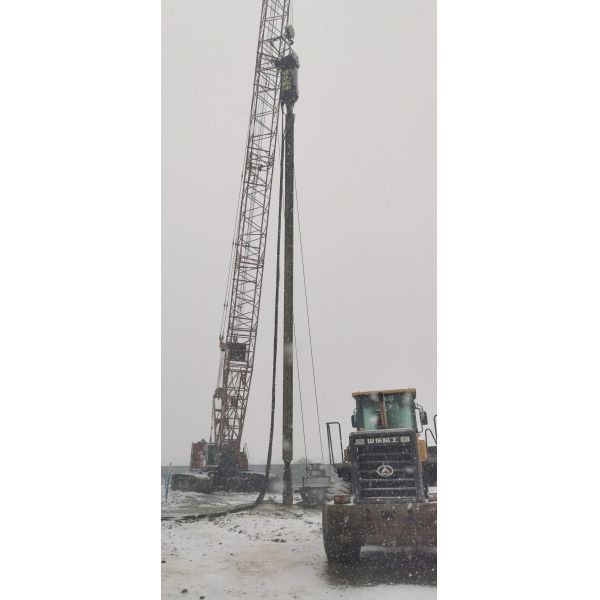 BVEM Vibroflotation Device high penetration power for strengthen the foundation of shear capacity