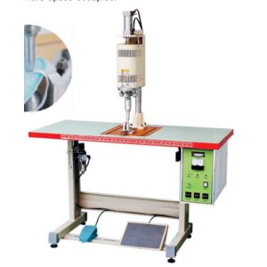 Quality High Efficiency Automatic Welding Machine , PLC Control Earloop Mask Machine wholesale