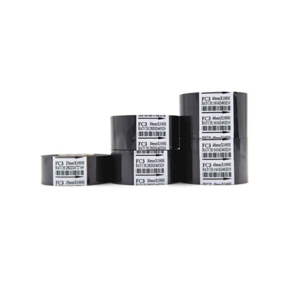 FC3 40mm width black color digital hot foil ribbon/hot stamping foil/hot foil ribbon