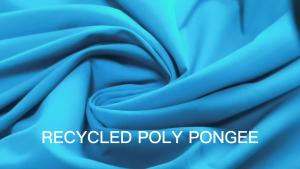 Quality Manufacturer Sales Marine Recycled Poly Pongee Rip-stop Fabric wholesale