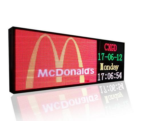 Cheap P5 HD 64x16 Programmable Scrolling Message Display for sale
