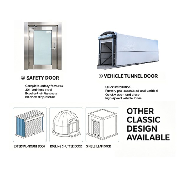 Thermal Insulated Anti-Freezing Foundation Pit Air Dome System with Double-Layer Membrane for Winter Excavation Projects