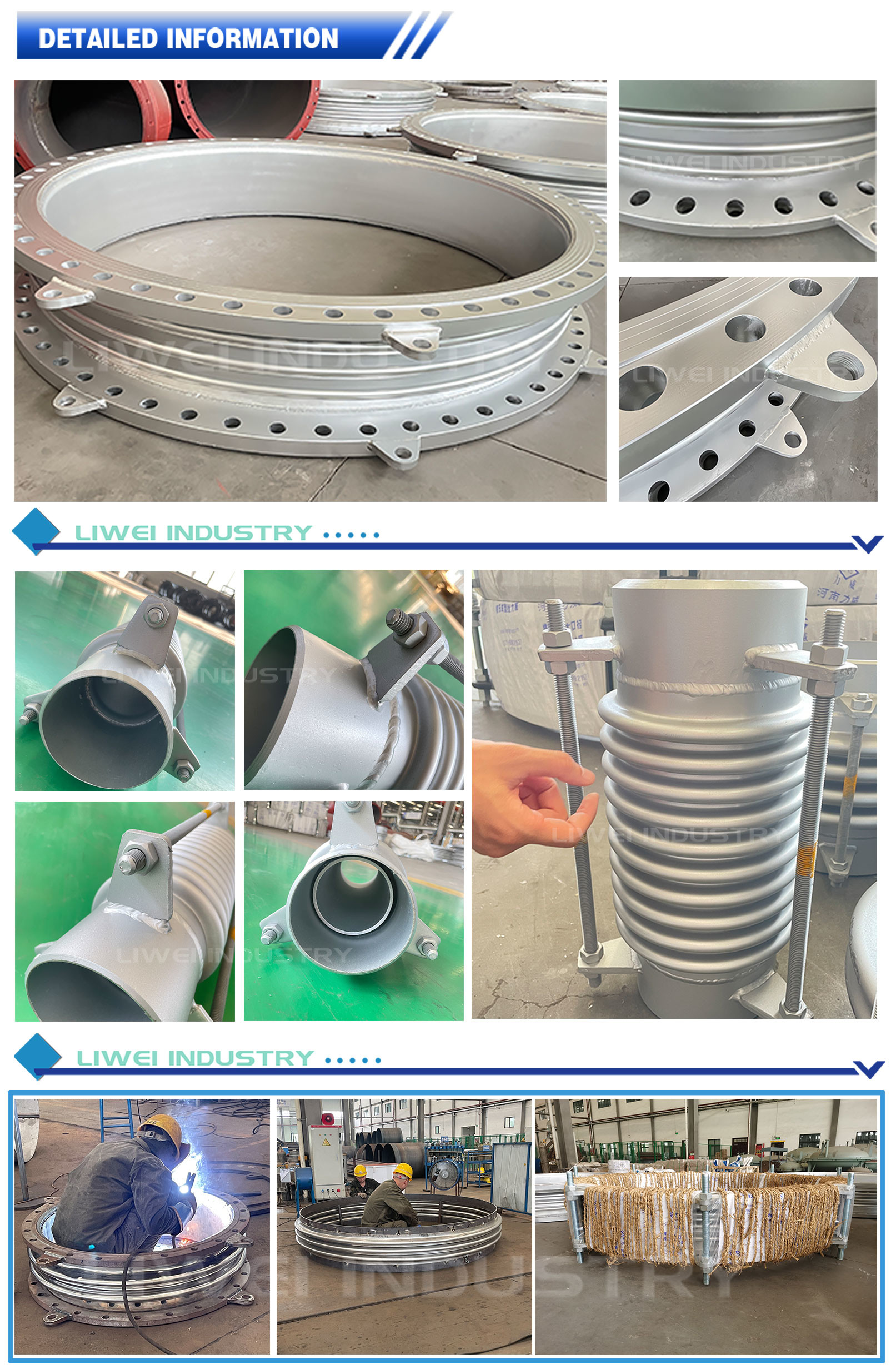 Innovative Metal Ripple Compensators Corrosion-Resistant And Efficient For All Your Needs