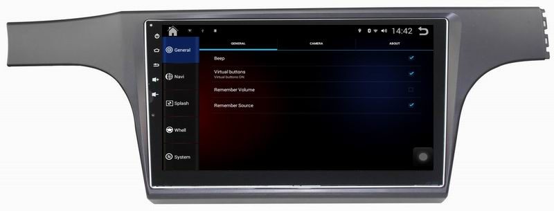 Ouchuangbo car dvd radio bluetooth stereo android 4.4 for Volkswagen Lavida 2013 with capacitance multiple touch screen