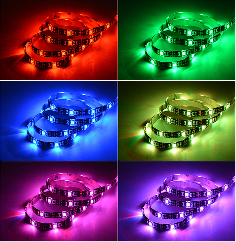 5050SMD IP68 Cool White Led Tape 5000mm Adhesive Back Led Strip Lights