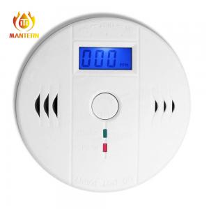 Quality EN50291 Approval Carbon Monoxide Detector DC 4.5V Battery Operated White Color wholesale