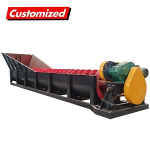 Quality High Efficiency Sand Screw Washer Heat Resistant And easy operation wholesale