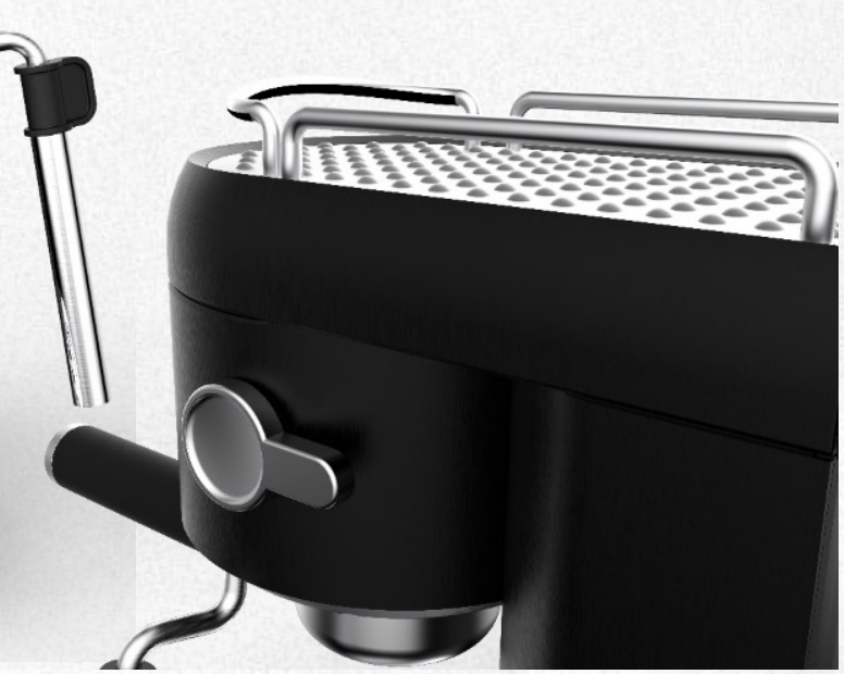 Black Capsule Coffee Machine 20 Bar Pods Pump Espresso And Drip Coffee Maker