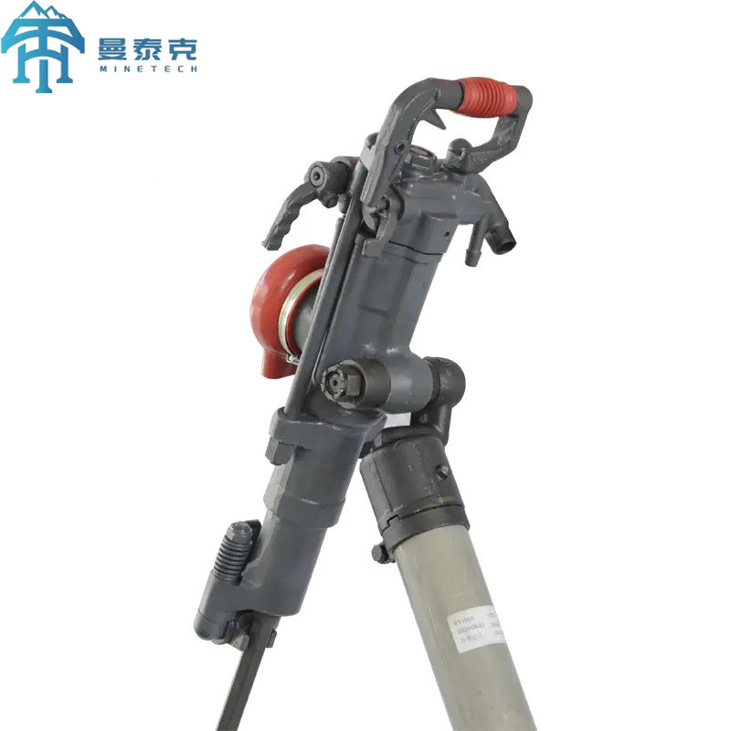 S82 Pneumatic Drilling Machine Air Leg Rock Drill With H22X108 Shank