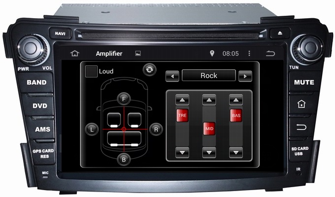 Ouchuangbo Auto Stereo DVD Multimedia Kit for Hyundai I40 2011-2013 GPS Navi Android 4.4 3G Wifi Bluetooth OCB-7029D