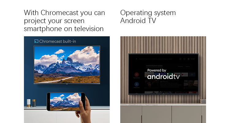 Global Versiom Xiaomi Mi Smart TV UHD 55 inch 4K 3840*2160 Resolution 64 Bit Quad Core 2GB 8GB Xiaomi TV 4K