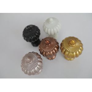 Quality Adjustable One Inch Black Curtain Pole Finials wholesale