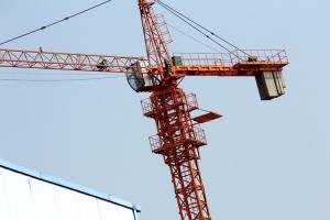 China QTZ63 Top Kit Construction Tower Crane , building site cranes ISO CE Cetificate on sale