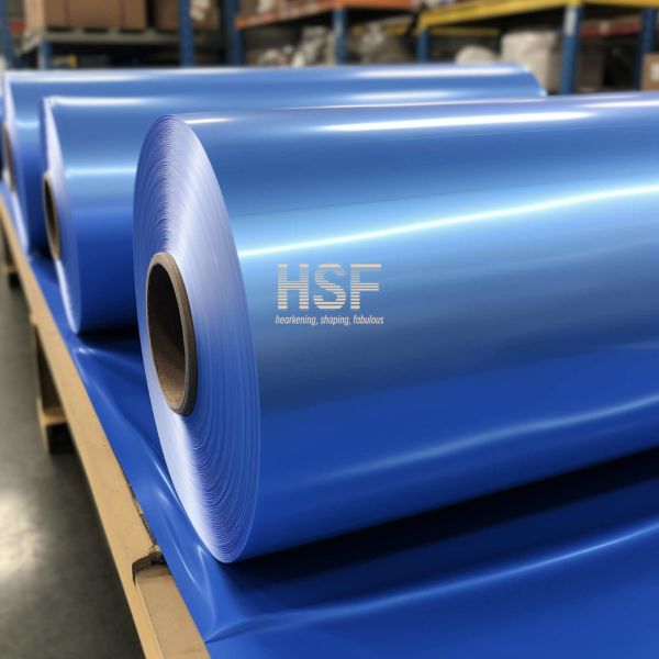 Opaque Blue 60μm HDPE Film for Horticultural Applications and Industrial Covers