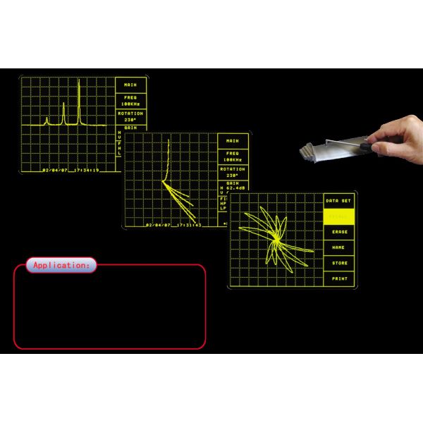 Touch Screen Eddy Current Detector Shuttle Digital Knob Panel TMD-306