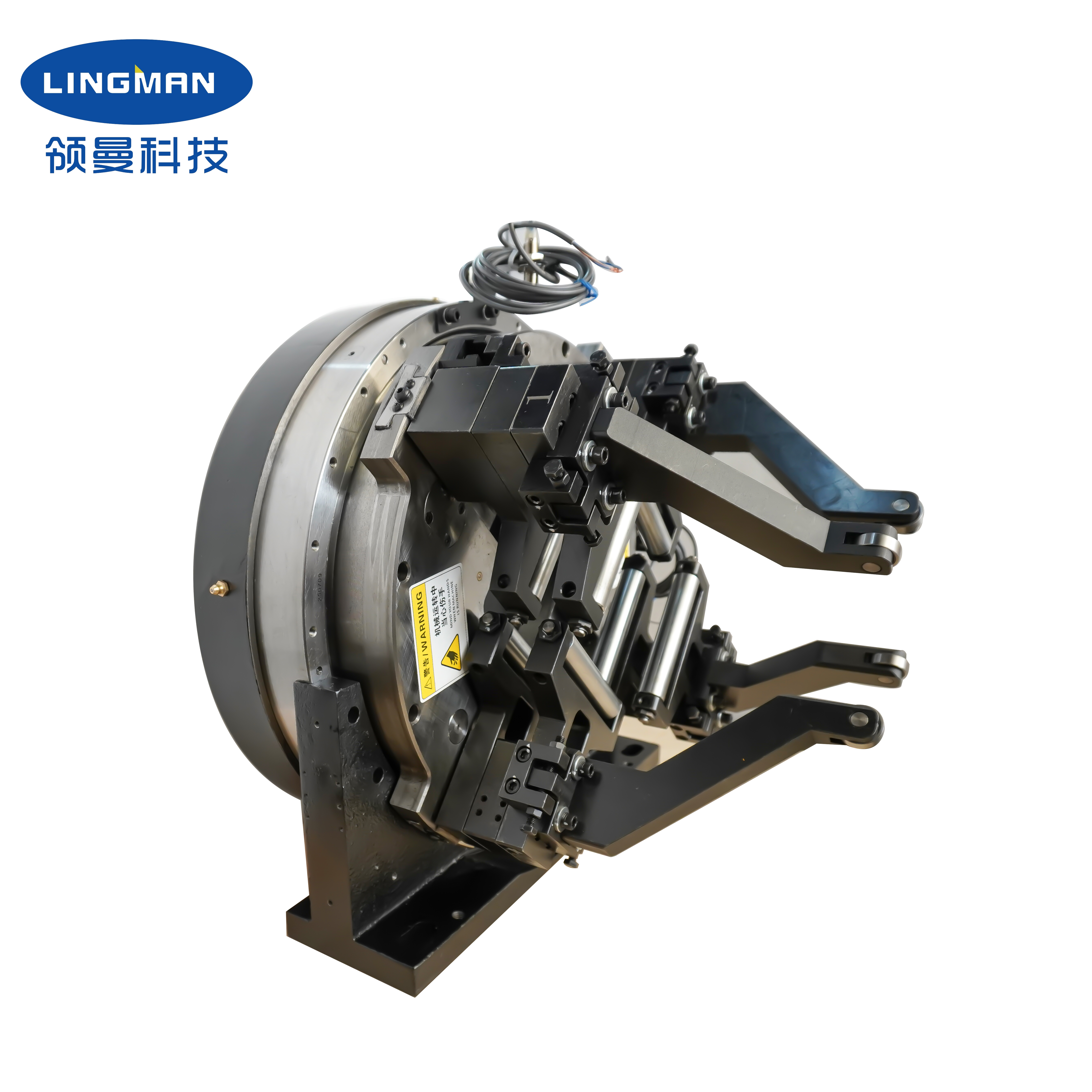 Lingman Laser Chuck 130mm Clamping Range Pneumatic for Tube Cutting