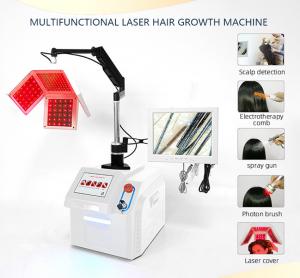 Quality 650nm Galvanic Nti Hair Growth Therapeutic Laser Hair Growth Machine 50Hz wholesale