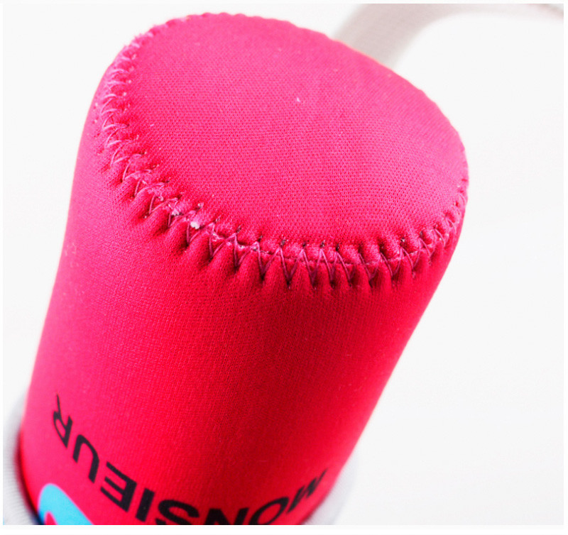 Portable Neoprene 70mm*200mm Drink Bottle Sleeve