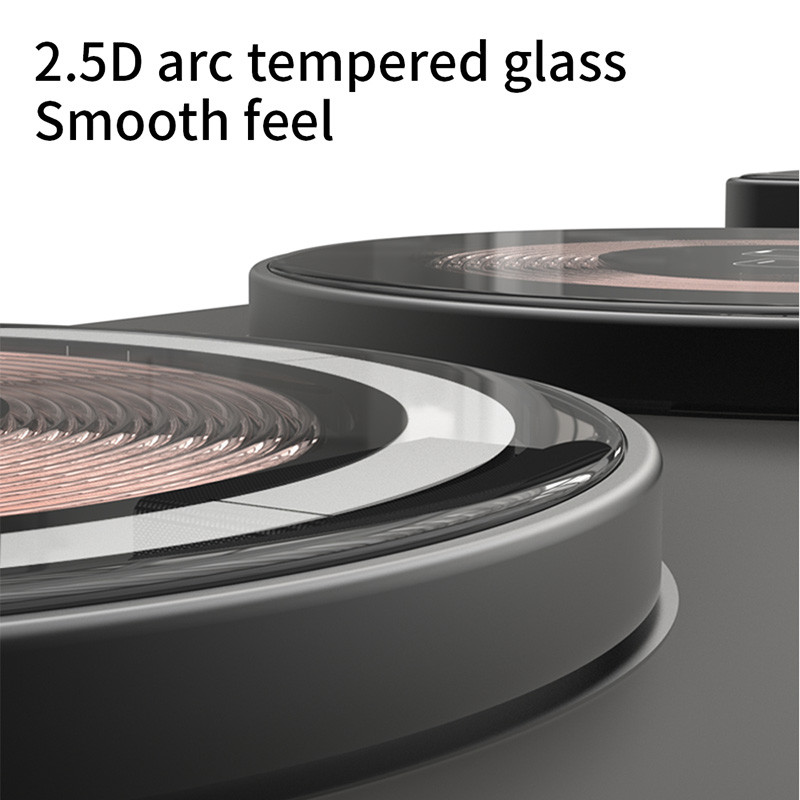 New Qi Upgrade Transparent Portable Fast Wireless Charging 3 in 1 Folding Charger
