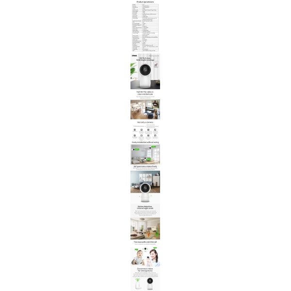 Indoor Pan Tilt wifi samrt Camera(Y13)