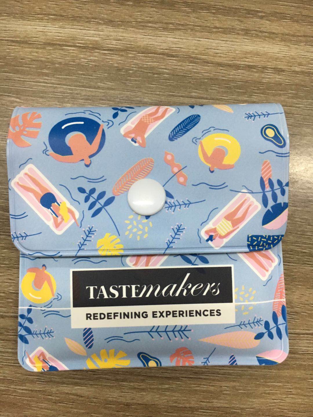 Convenient EVA Portable Pocket Ashtray Disposable 8*8cm
