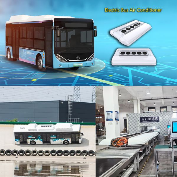 Commercial EV Electric Bus Air Conditioner System