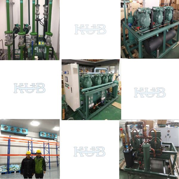 5HP Water Cooled Condensing Unit 380V with Shell and Tube Condenser