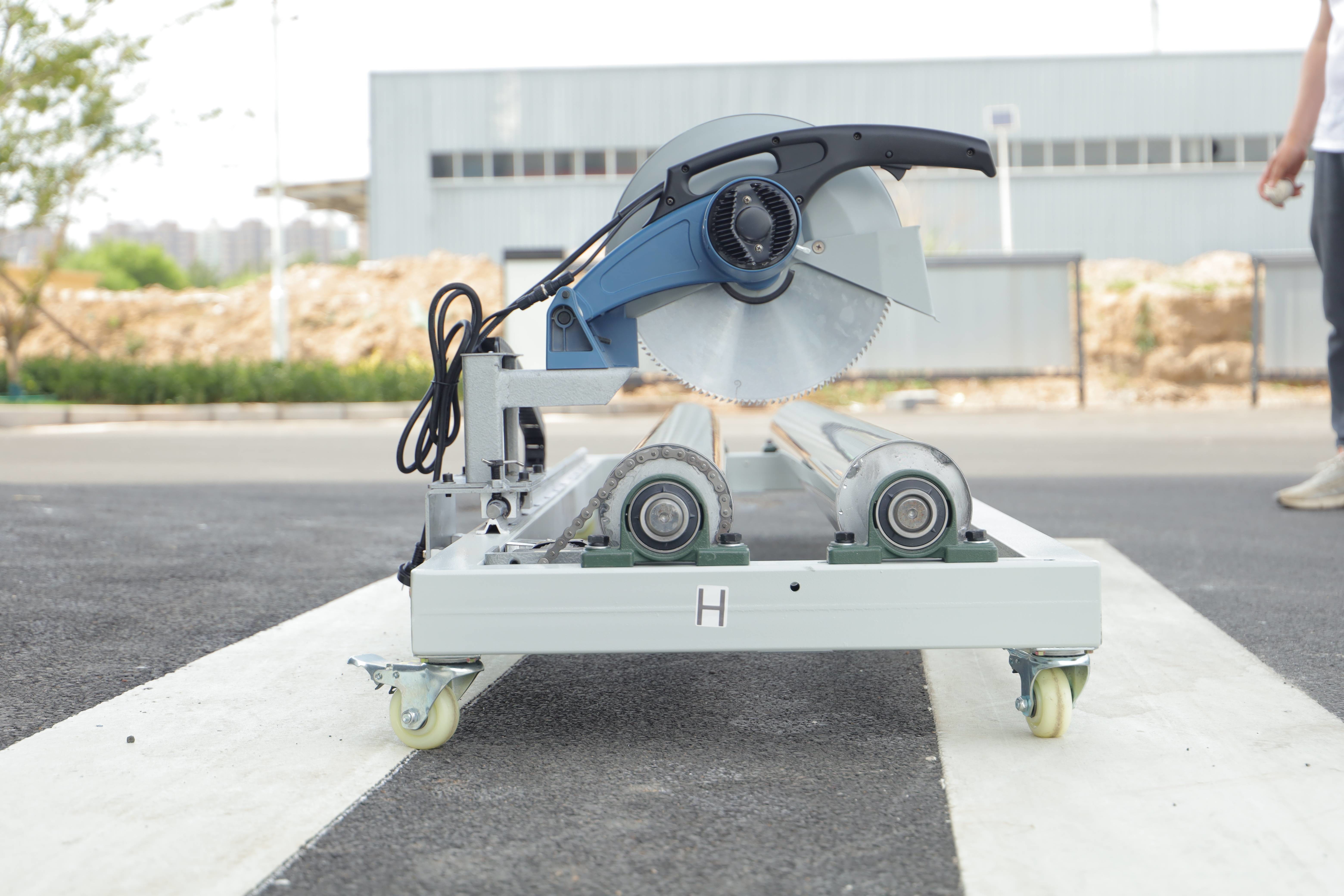 3m Length Semi-automatic Sticker And Flex Banner Roll Slitter Cutting Machine