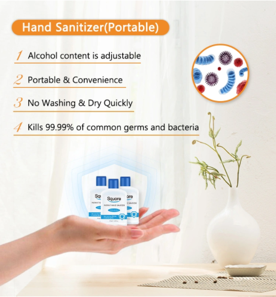 Anti Bacterial Hospital Grade Hand Sanitizer Anti Corona Virus Hand Liquid Wash