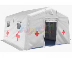 China Coronavirus Emergency Medical Response Tent  / Inflatable Disaster Relief Tent on sale