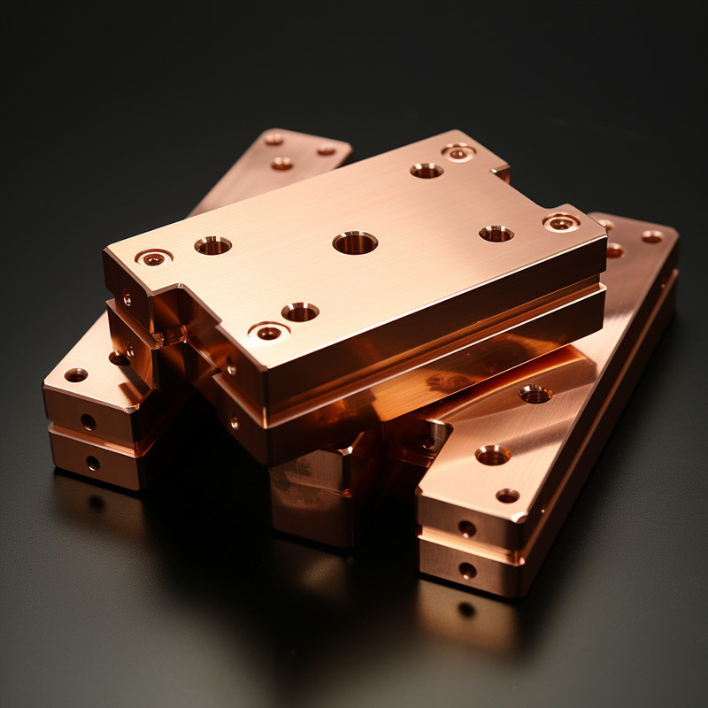 Customized CNC Copper Part OEM Machining Service Parts CNC Machine Milling Parts